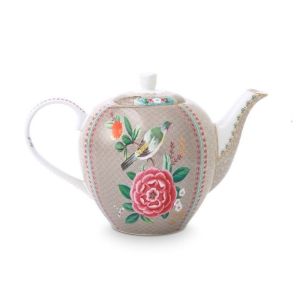 Theepot Khaki 1.6 ltr Blushing Birds Pip Studio