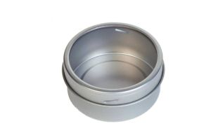 Theedisplay Magnetisch + 4 theeblikjes (ca. 100 gr)
