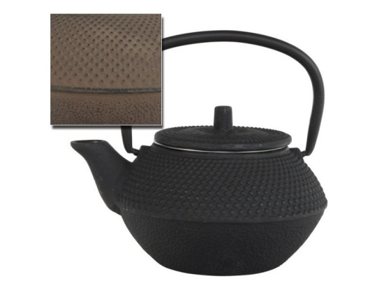 Arare Theepot 0.35 ltr + RVS filter Taupe