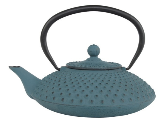 Kambin Theepot 1.25 ltr + RVS filter Blauw