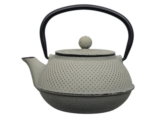 Arare Theepot 0.80 ltr + RVS filter Grijs-Groen