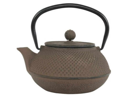 Arare Theepot 0.80 ltr + RVS filter Taupe