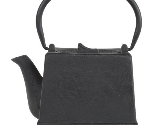 Zhejiang Theepot 0.80 ltr + RVS filter Zwart