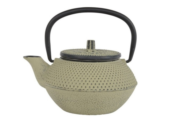 Arare Theepot 0.35 ltr + RVS filter Grijs-Groen