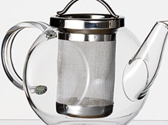 Theepot 1.0 liter + RVS filter Kilian Chacult