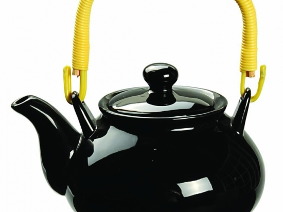 Theepot 0.5 ltr Zwart Black Series (16x13x11 cm)