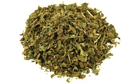 Groene Muntthee Blad Gesneden Aarmunt Nana (Mentha spicata)