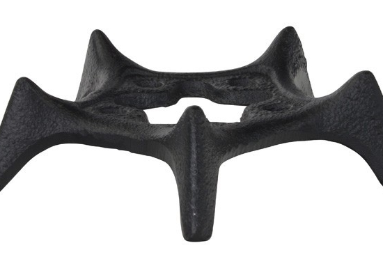 Onderzetter Ster Zwart dia. 12.5 cm