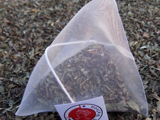 Pepermunt Blad Gesneden Thee (Piramide theezakjes)