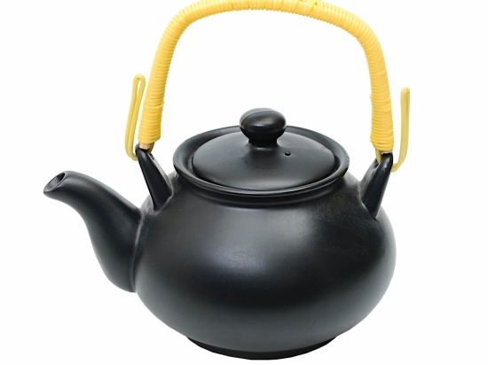 Theepot 0.5 ltr Zwart Black Series (17x14x11 cm)