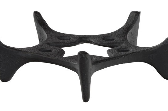 Onderzetter Ster Zwart dia. 17 cm