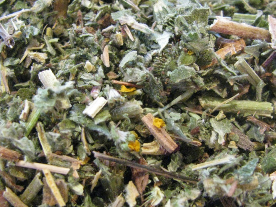 Gewone Agrimonie Kruid Gesneden (Agrimonia eupatoria)