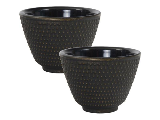 Arare Theekopje 60 ml Goud