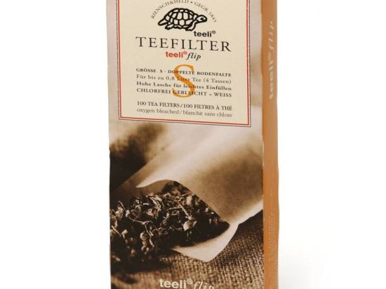 Theefilter Flip S tbv theekop + beker Papier Teeli