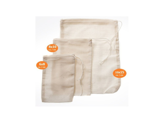 Mousseline 6x8 cm Kruidenfilter Klein