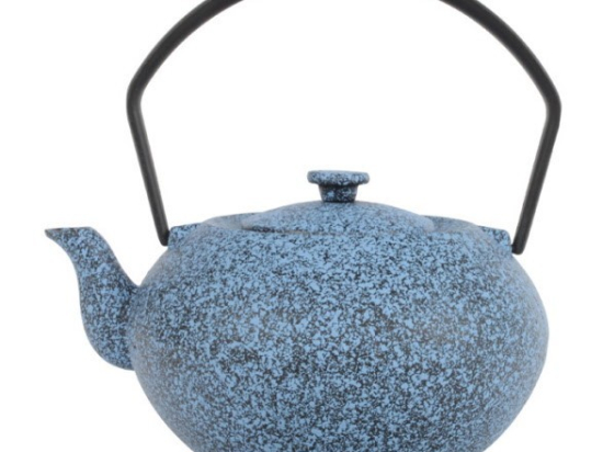 Omaia Theepot 0.45 ltr + RVS filter Blauw