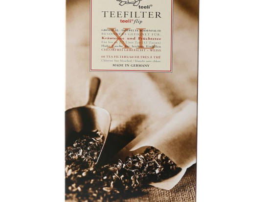 Theefilter Flip XL tbv theepot groot Papier Teeli