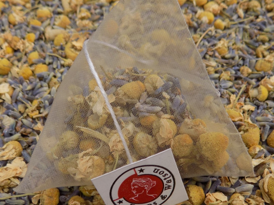 Kamille-Lavendel Thee (Piramide theezakjes)