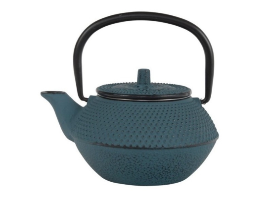 Arare Theepot 0.35 ltr + RVS filter Blauw